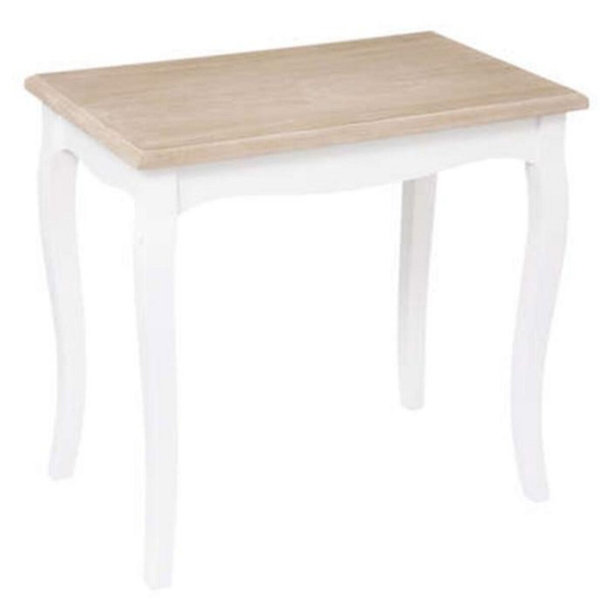 ATMOSPHERA Lot de 2 Tables Basses  Chrysa  60cm Blanc