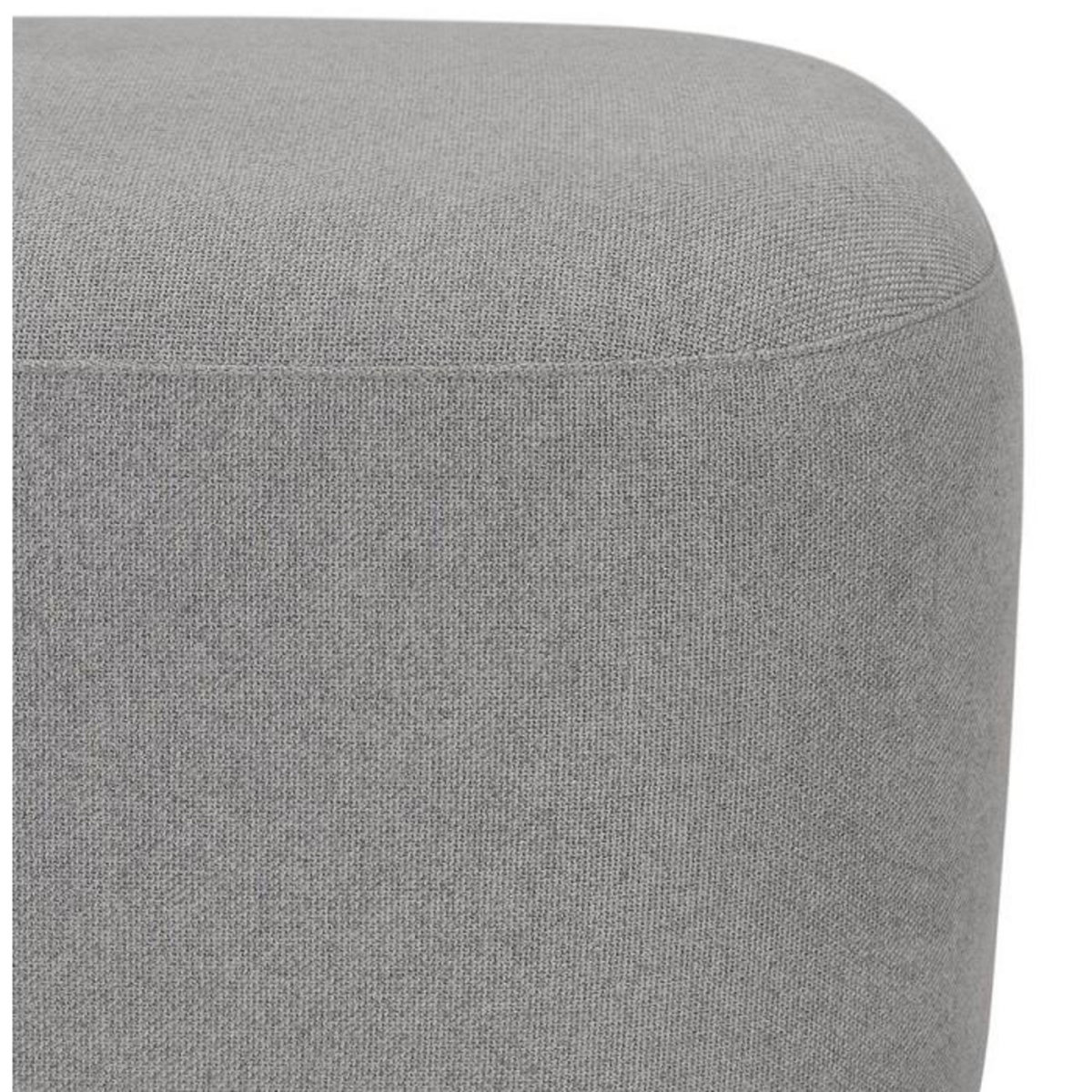 Paris Prix Pouf Design  Rivolta  120cm Gris Foncé