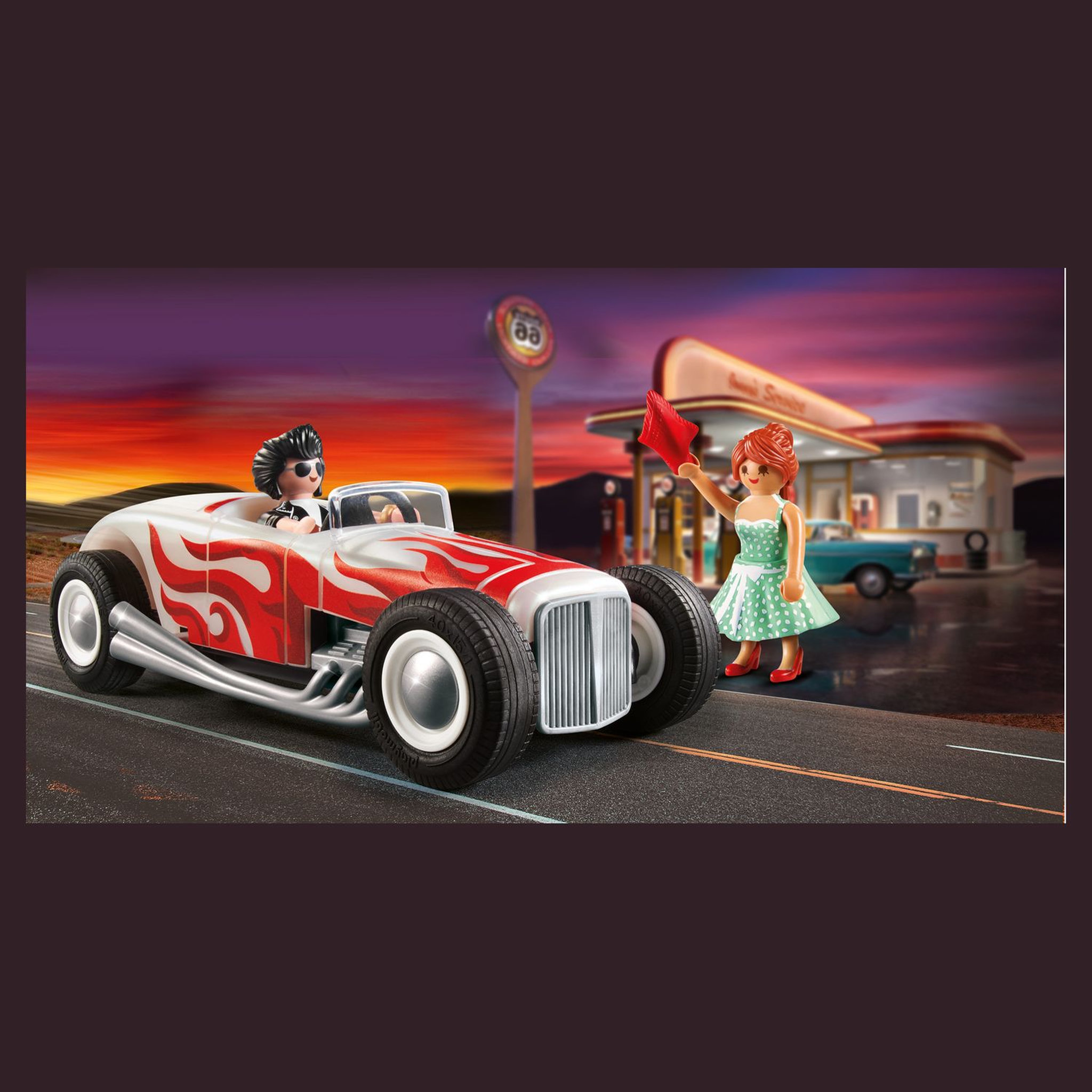 Voir la diapositive 4 : PLAYMOBIL 71078 Voiture vintage couple 