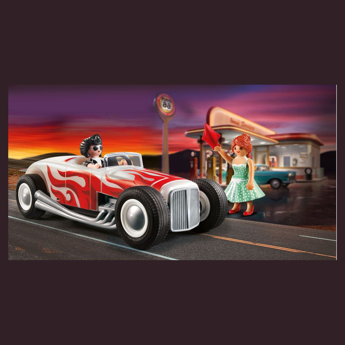 PLAYMOBIL 71078 Voiture vintage couple 