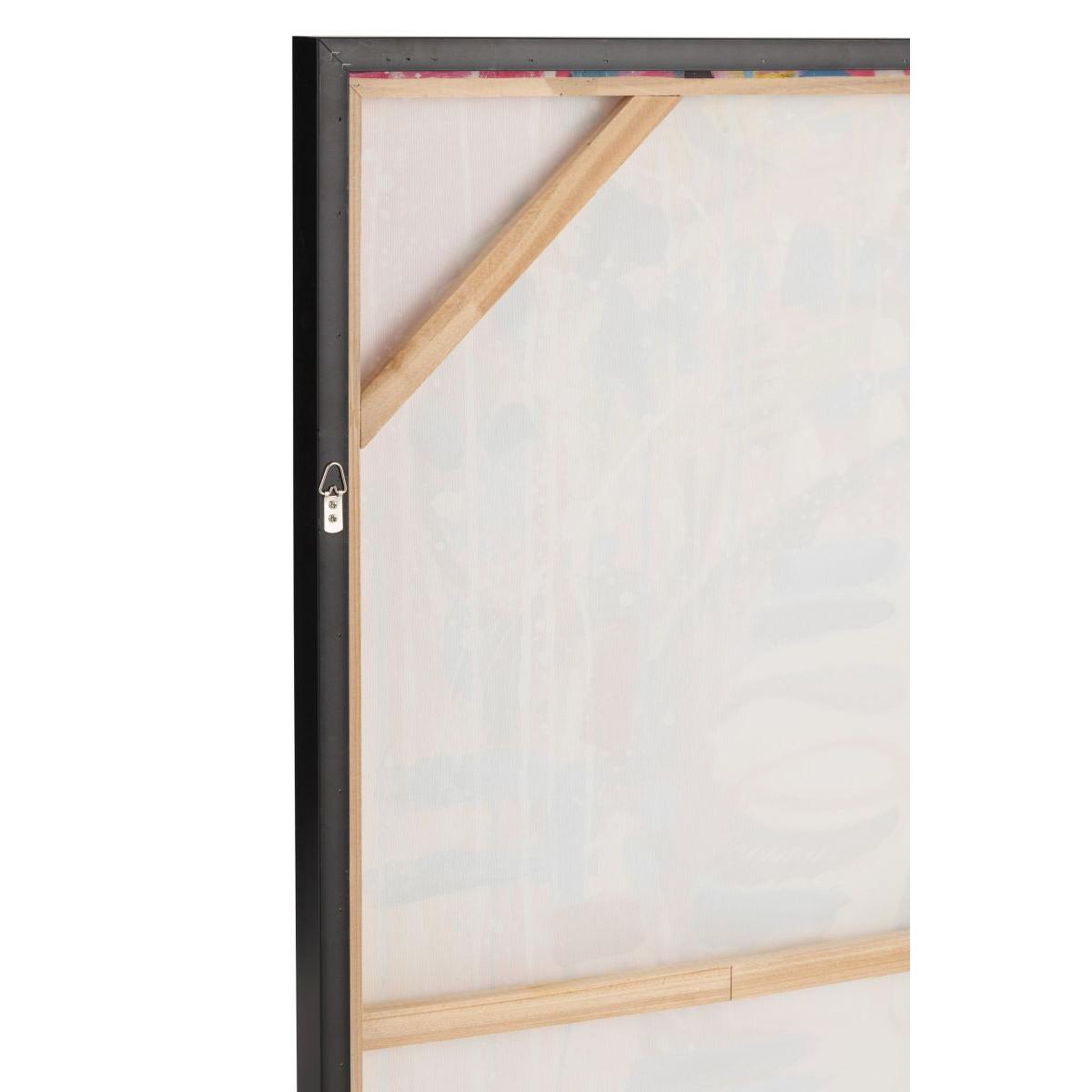 Voir la diapositive 3 : J-LINE Tableau déco  bliss  90x120cm multicolore