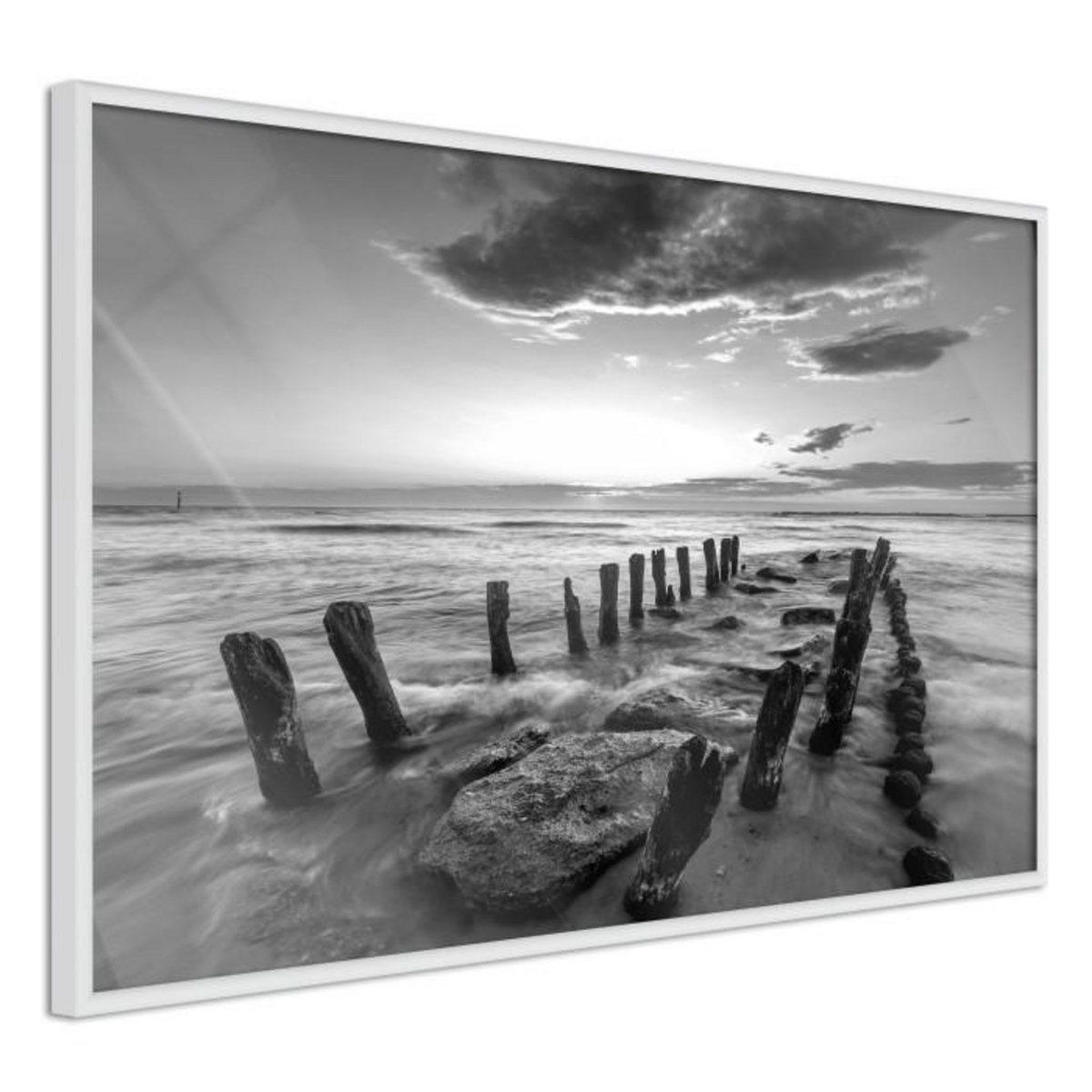 Paris Prix Affiche Murale Encadrée  Old Breakwater