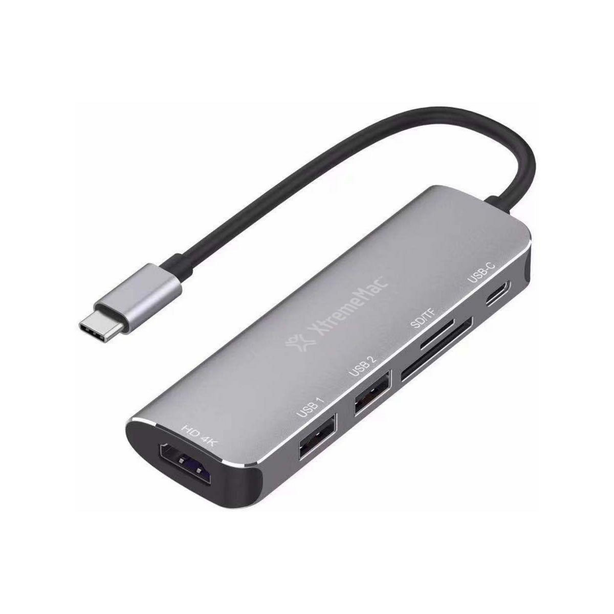 XTREMEMAC Hub USB C USB-C 6 en 1