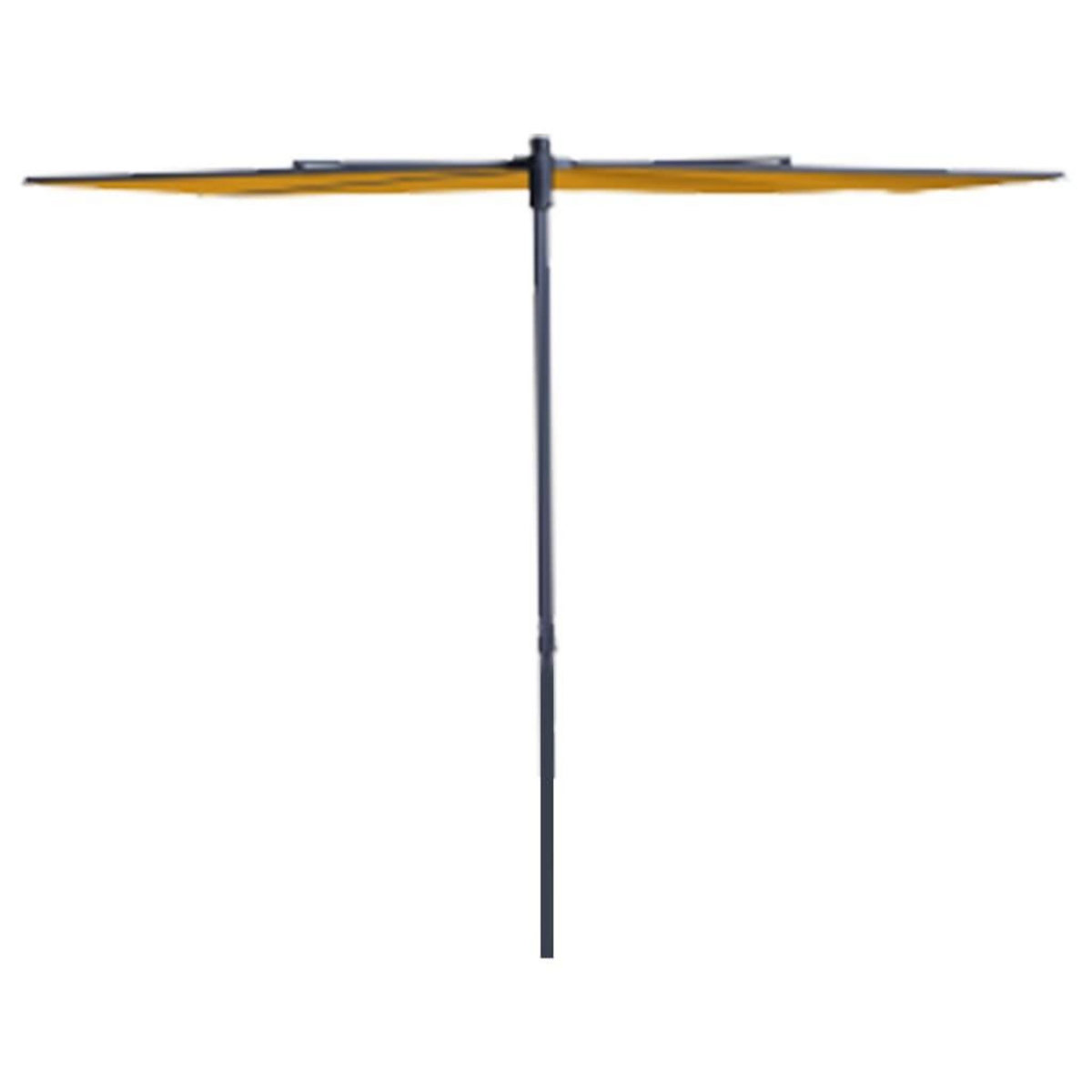 MADISON Madison Parasol de balcon Sun Wave 270x150 cm Jaune dore