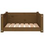 Voir la diapositive 5 : VIDAXL Lit pour chien Marron miel 65,5x50,5x28 cm Bois de pin solide