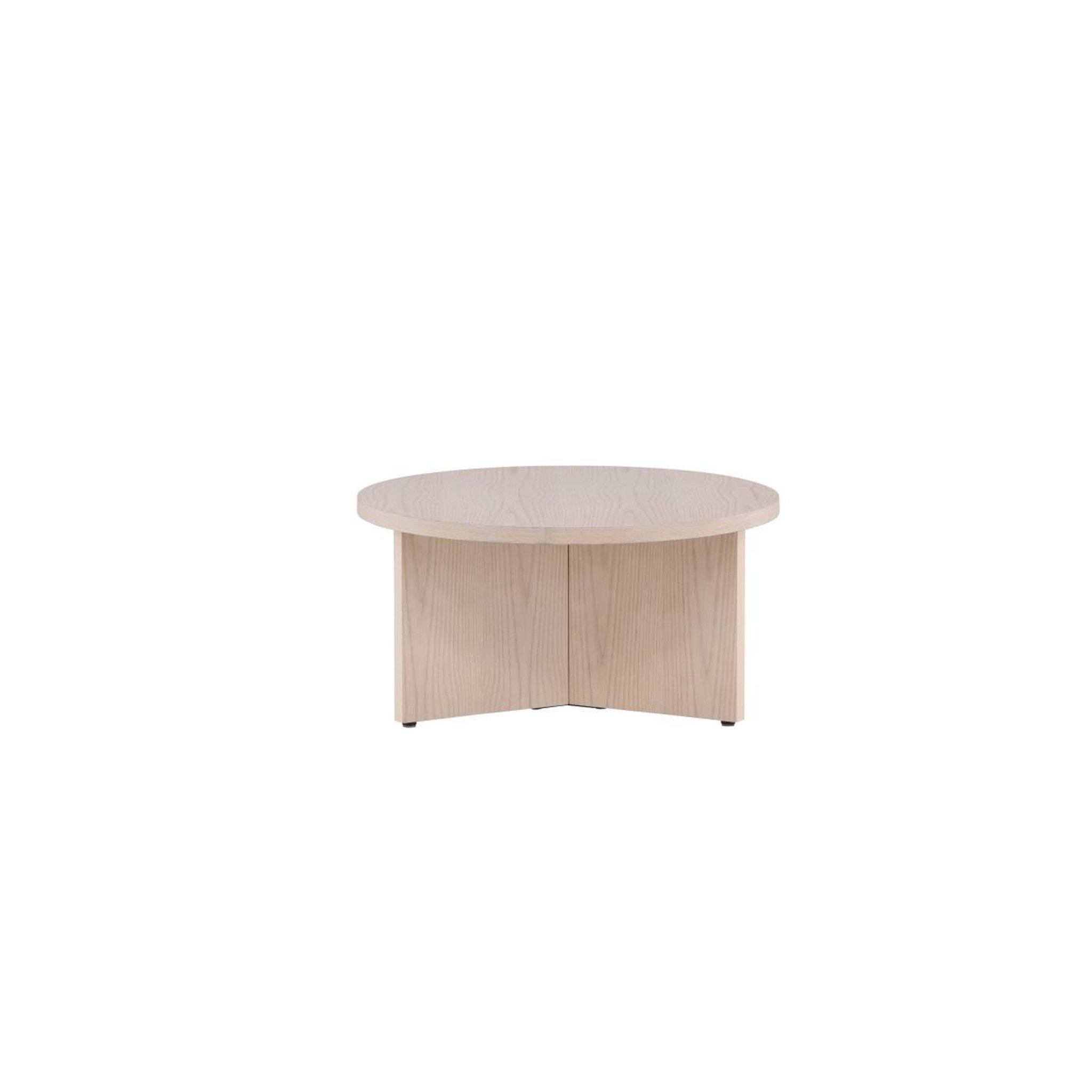 Voir la diapositive 3 : Paris Prix Table basse ronde  salto  85cm naturel