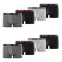 Voir la diapositive 1 : UMBRO Lot de 8 Boxers coton homme Uni