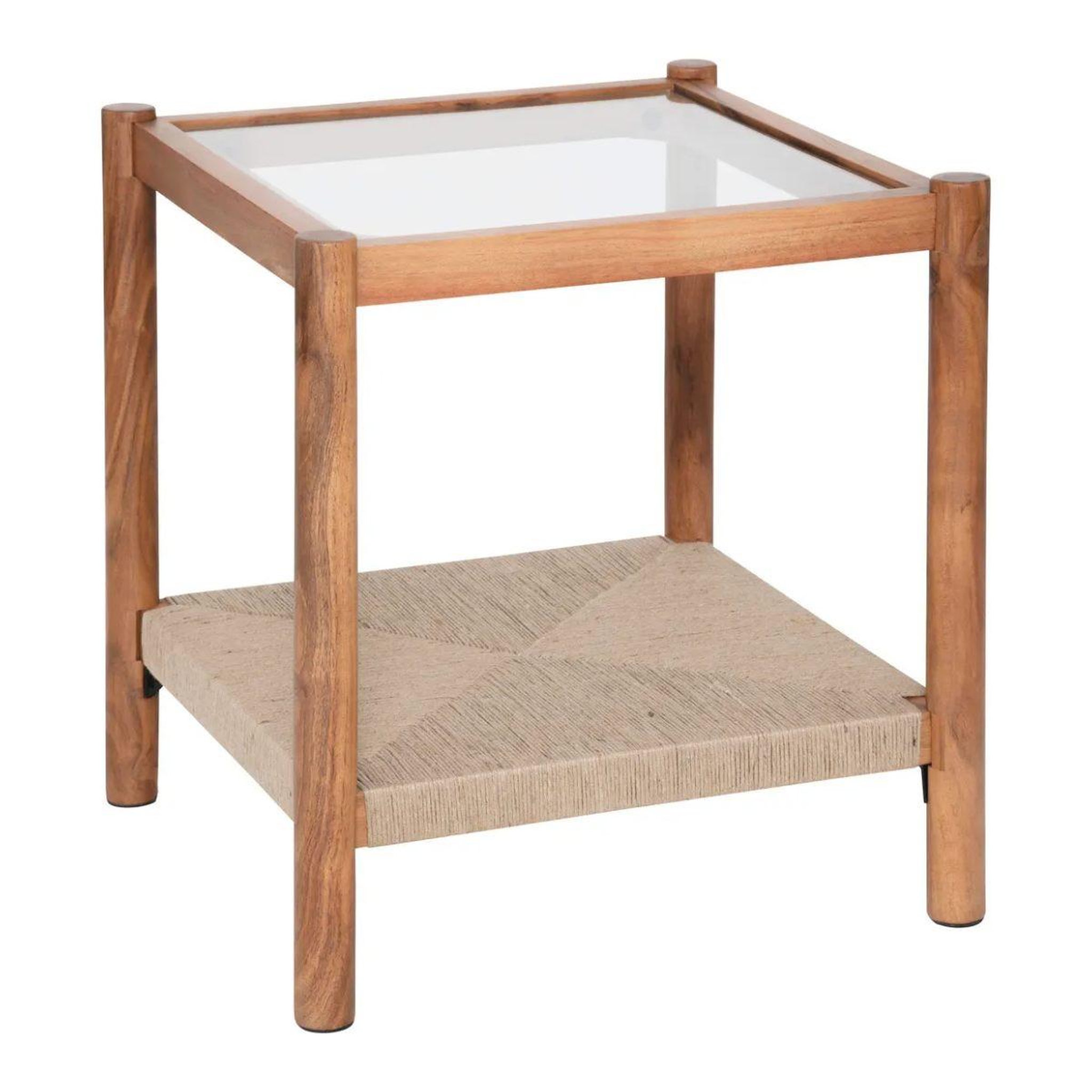 ATMOSPHERA Table d'appoint en bois  apala  55cm marron