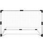 Voir la diapositive 3 : VIDAXL Set de mini-but de football poteau et filet enfants 2pcs 91,5x48x61 cm