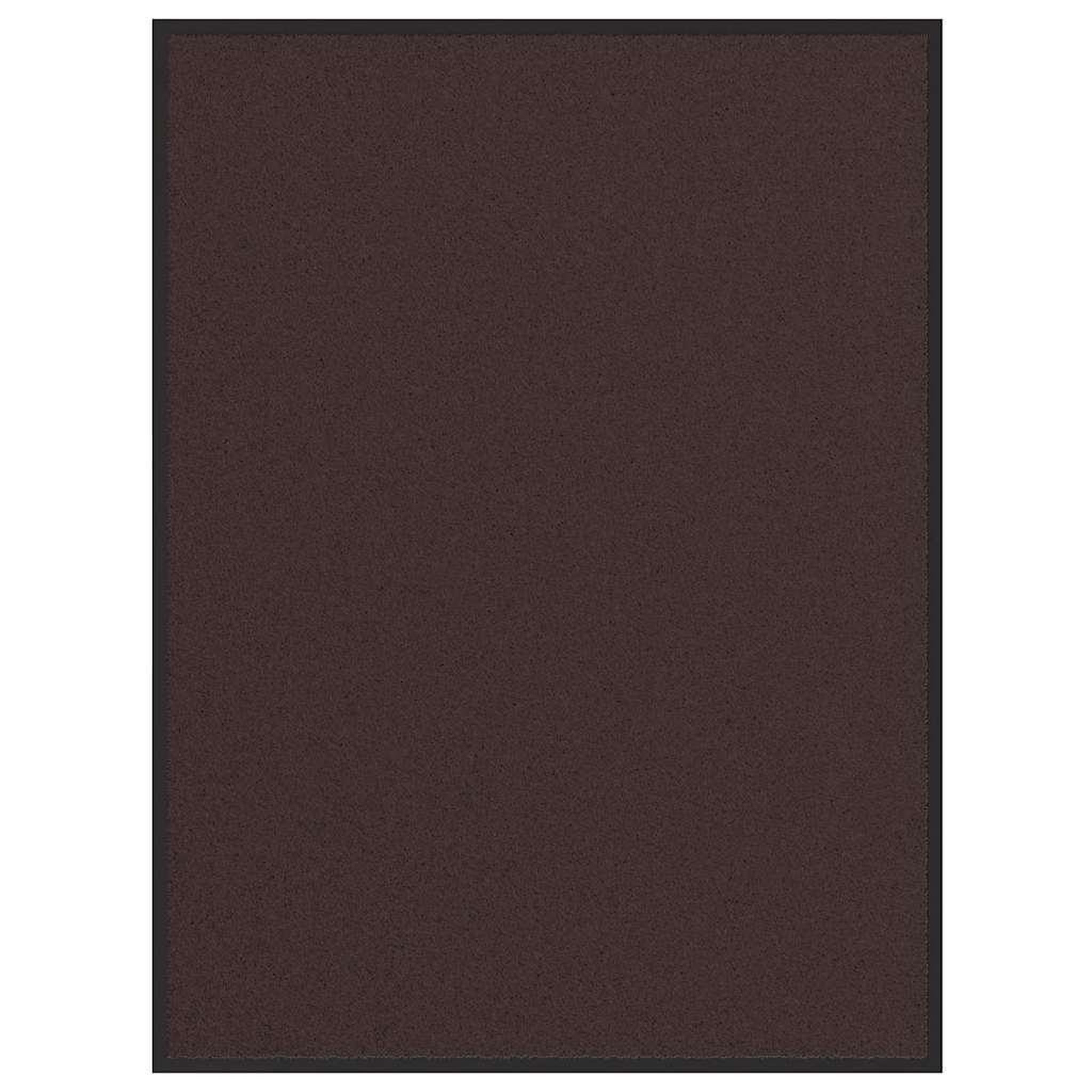 VIDAXL Paillasson Marron 80x120 cm