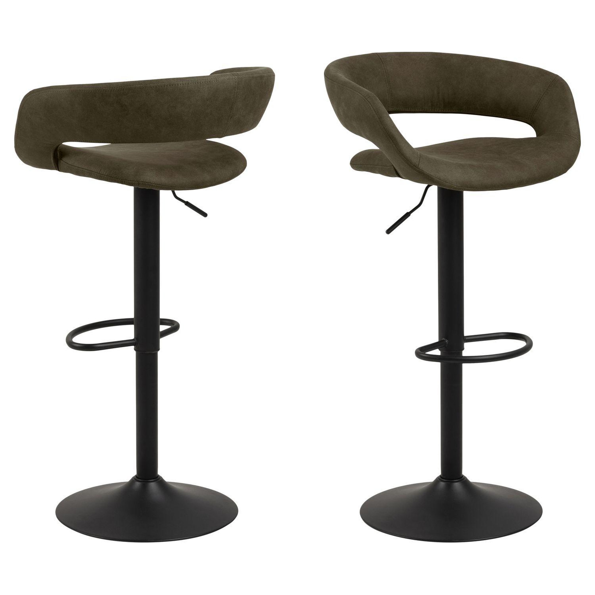 Voir la diapositive 1 : TOILINUX Lot de 2 Tabourets de bar Gracie