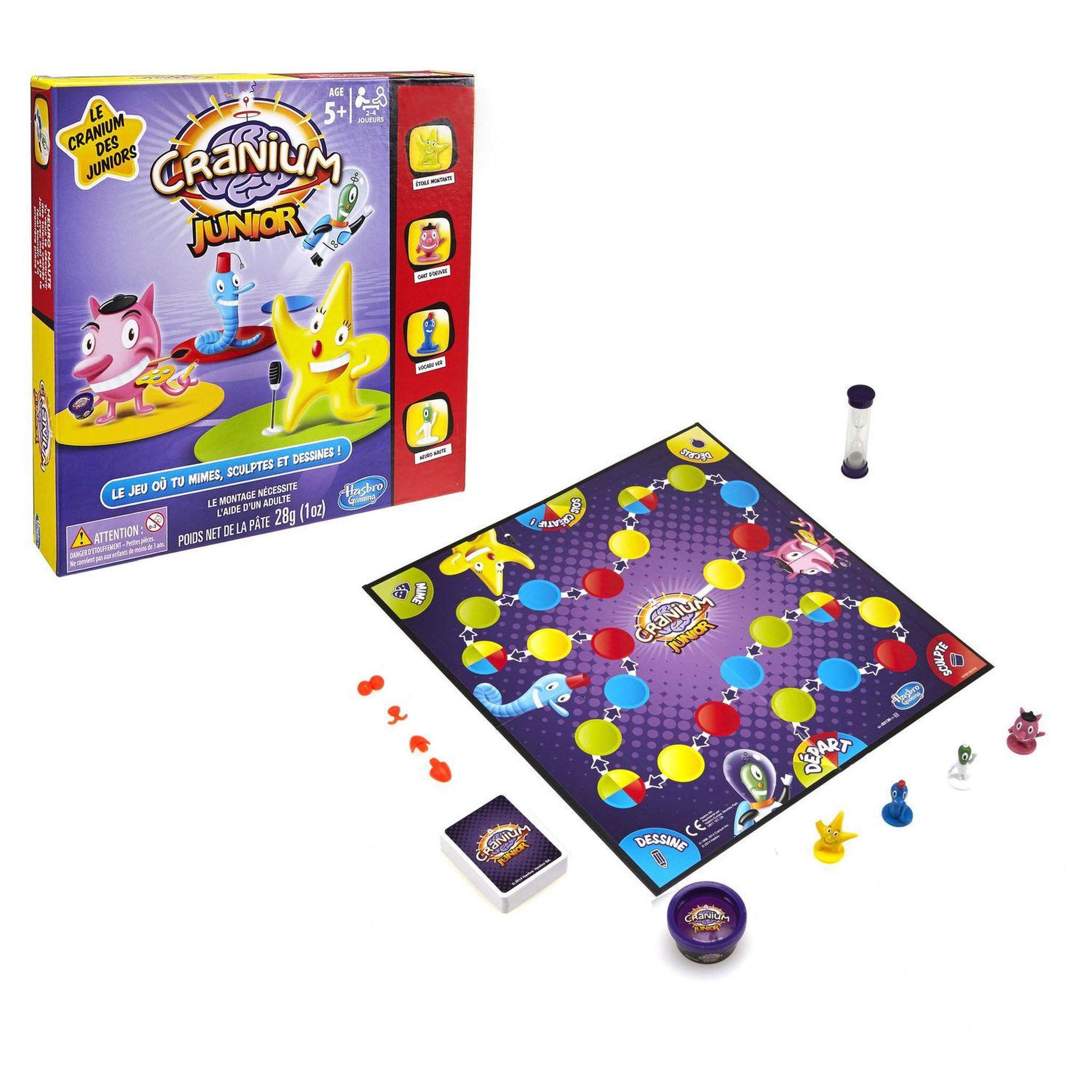 Voir la diapositive 3 : HASBRO Jeu Cranium Junior