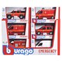 BURAGO Véhicule urgences Emergency fire M 1/50