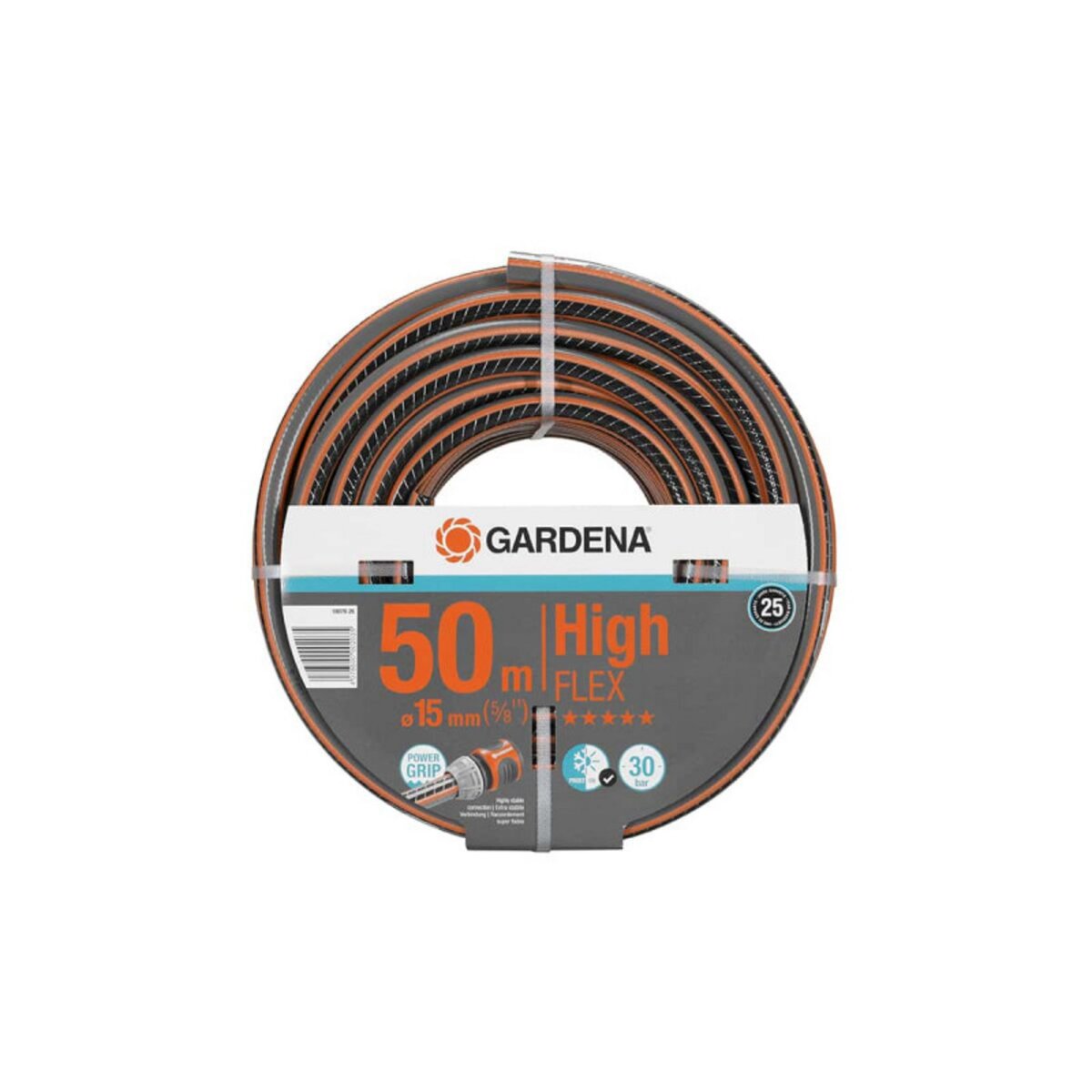Gardena Tuyau d'arrosage GARDENA - Comfort HighFLEX - Diamètre 15 mm - 50 m - 18079-26