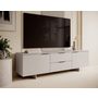 Voir la diapositive 3 : BEST MOBILIER Canterbury - meuble tv - 2 tiroirs - beige - 180 cm