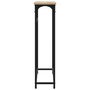 Voir la diapositive 5 : VIDAXL Table console chene sonoma 75x19,5x75 cm bois d'ingenierie