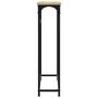 Voir la diapositive 5 : VIDAXL Table console chene sonoma 75x19,5x75 cm bois d'ingenierie