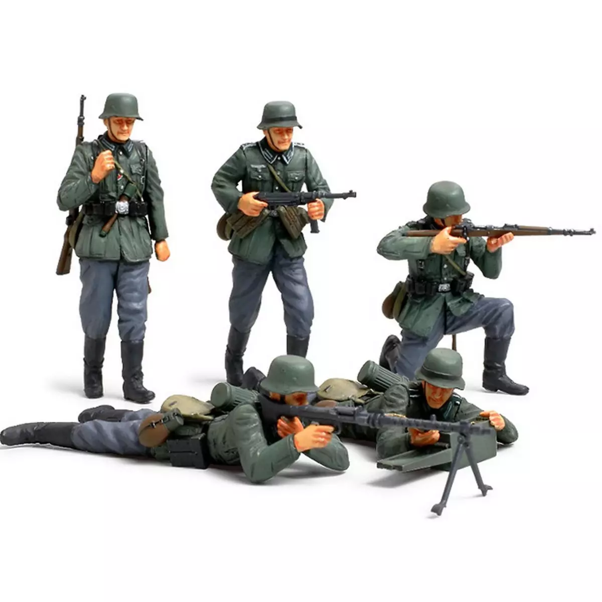 Tamiya Figurines 2ème Guerre Mondiale : Infanterie Allemande