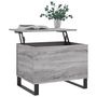 Voir la diapositive 3 : VIDAXL Table basse Sonoma gris 60x44,5x45 cm Bois d'ingenierie
