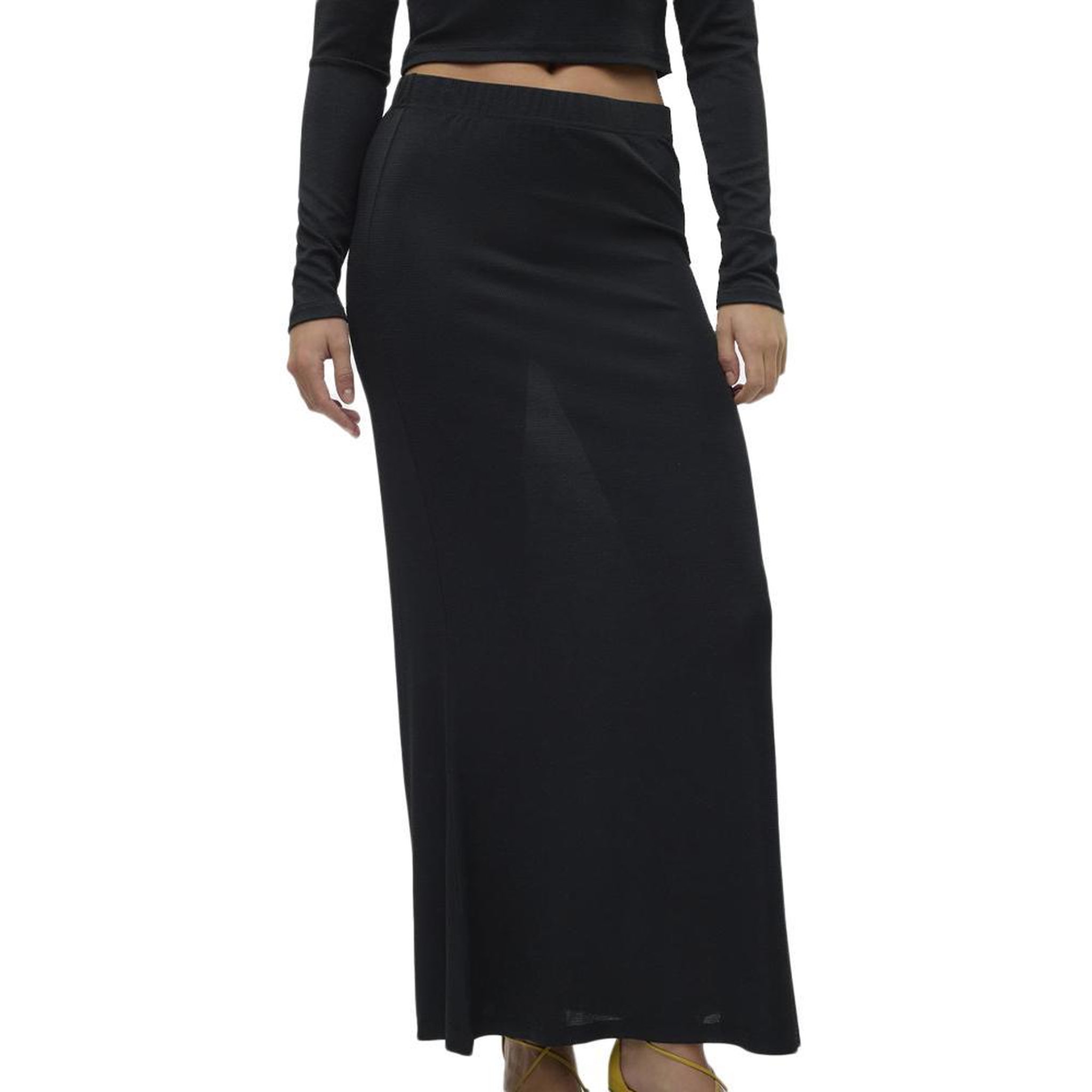 Vero Moda Jupe à Paillettes  Femme Vero Moda Kanva Glitter. Coloris disponibles : Noir