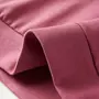 VIDAXL Sweatshirt pour enfants velours patchwork framboise 140