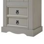 Voir la diapositive 6 : IDIMEX Armoire TEQUILA avec 1 porte et 2 tiroirs, en pin massif
