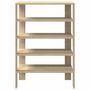 Voir la diapositive 4 : VIDAXL Etagere a chaussures chene sonoma 61x32x87,5 cm bois ingenierie