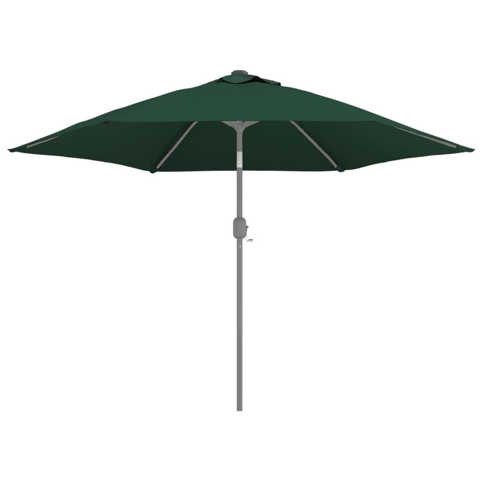 Voir la diapositive 4 : VIDAXL Tissu de remplacement pour parasol d'exterieur Vert 300 cm