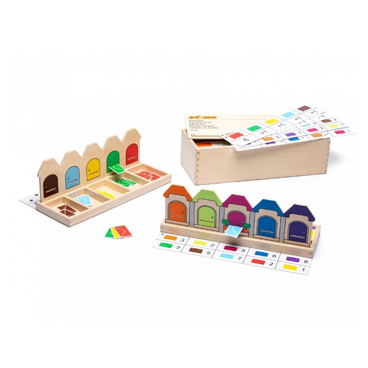 EDUCO Apprendre à compter - Rue du compte -  - jeu Montessori