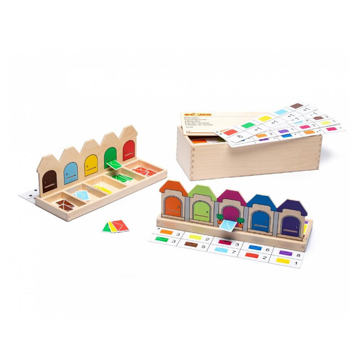 EDUCO Apprendre à compter - Rue du compte -  - jeu Montessori