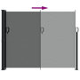 Voir la diapositive 5 : VIDAXL Auvent lateral retractable anthracite 160x500 cm