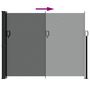 Voir la diapositive 5 : VIDAXL Auvent lateral retractable anthracite 160x500 cm