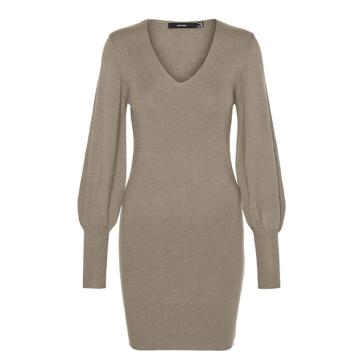 Vero Moda Robe Pull Beige Femme Vero Moda Holly