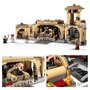 LEGO Star Wars 75326 - La Salle du Trône de Boba Fett, Jouet à Construire Pour les Enfants de 9 Ans et Plus, Avec le Palais de Jabba et 7 Minifigures