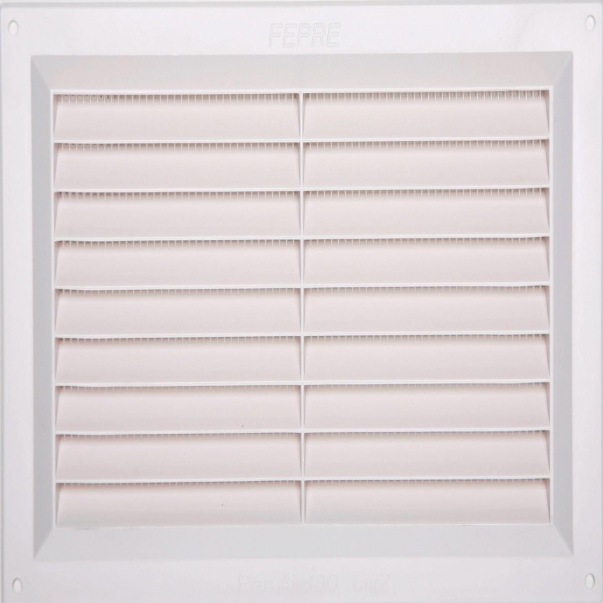 CENTRALE BRICO Grille d'aération abs naturel, L.16.5 x l.26 cm