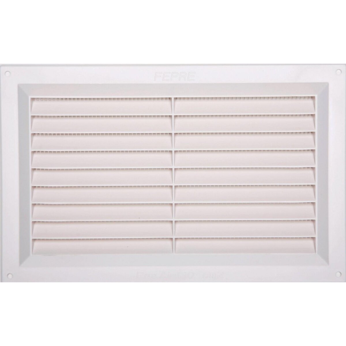 CENTRALE BRICO Grille d'aération abs naturel, L.16.5 x l.26 cm