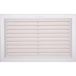 CENTRALE BRICO Grille d'aération abs naturel, L.16.5 x l.26 cm