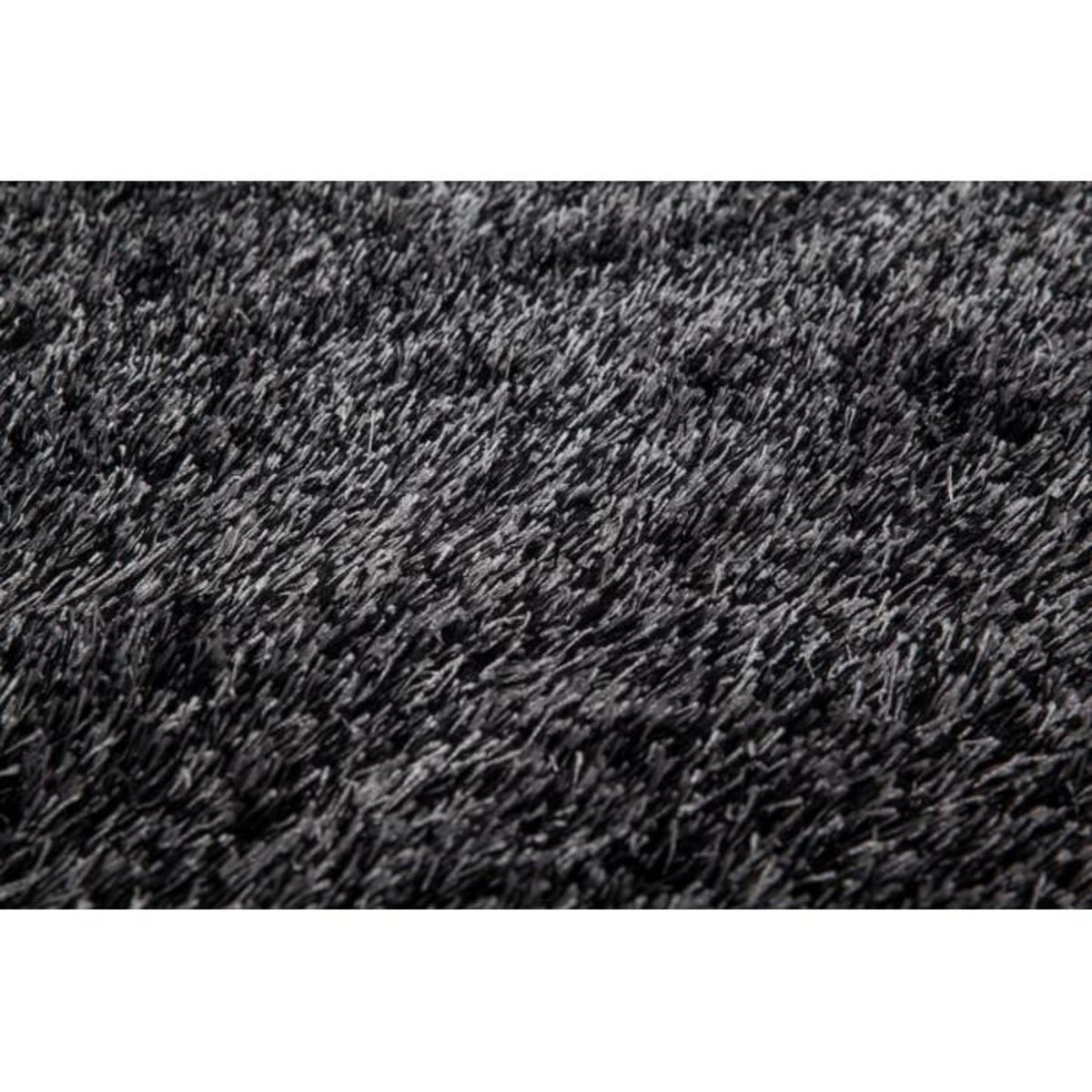 Paris Prix Tapis Shaggy Fait Main  Diamond  Anthracite