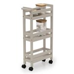 FIVE Desserte de Cuisine  3 Niveaux  75cm Naturel