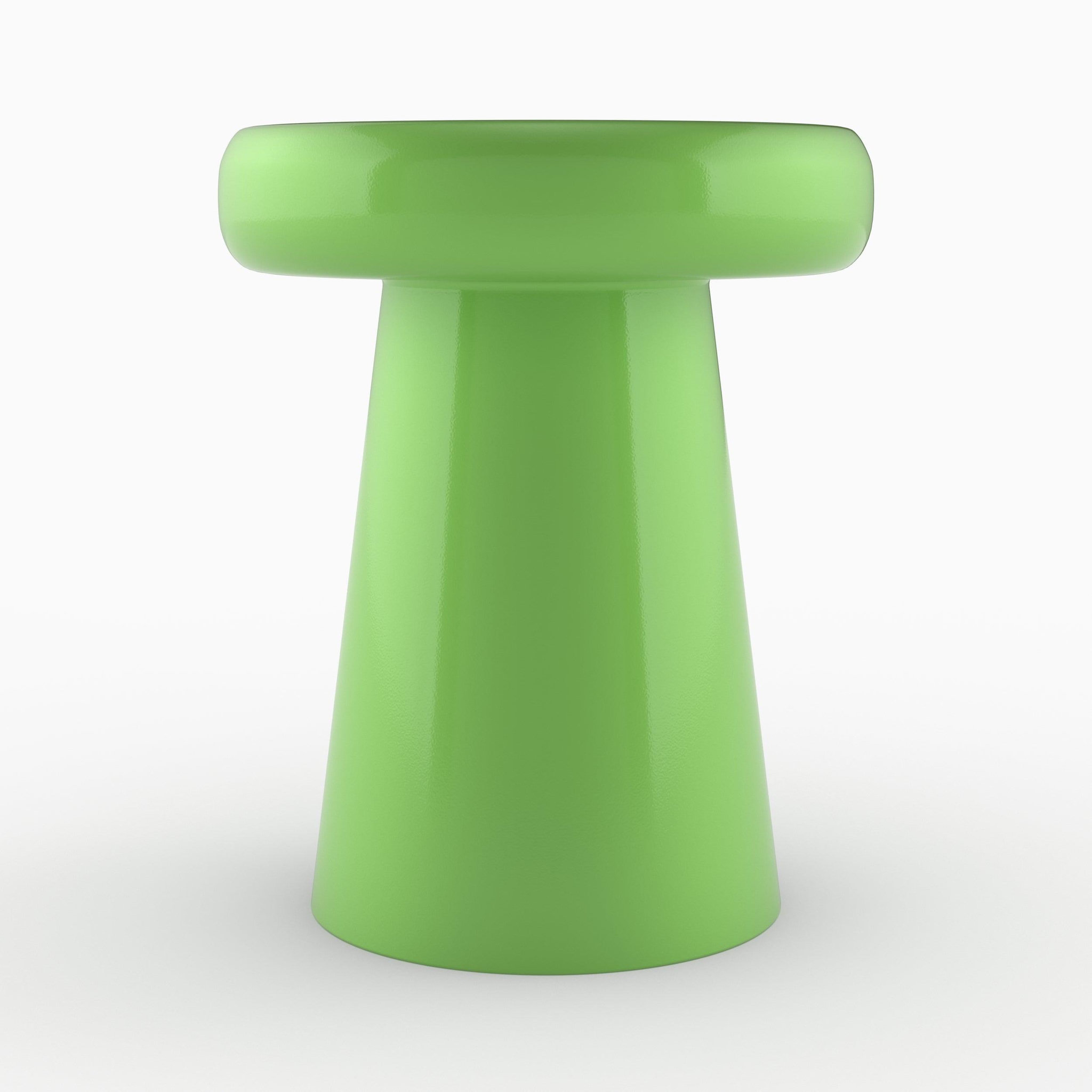 Voir la diapositive 5 : MAISON PAVANE Table d'appoint ronde en métal vert d40 cm-anouk