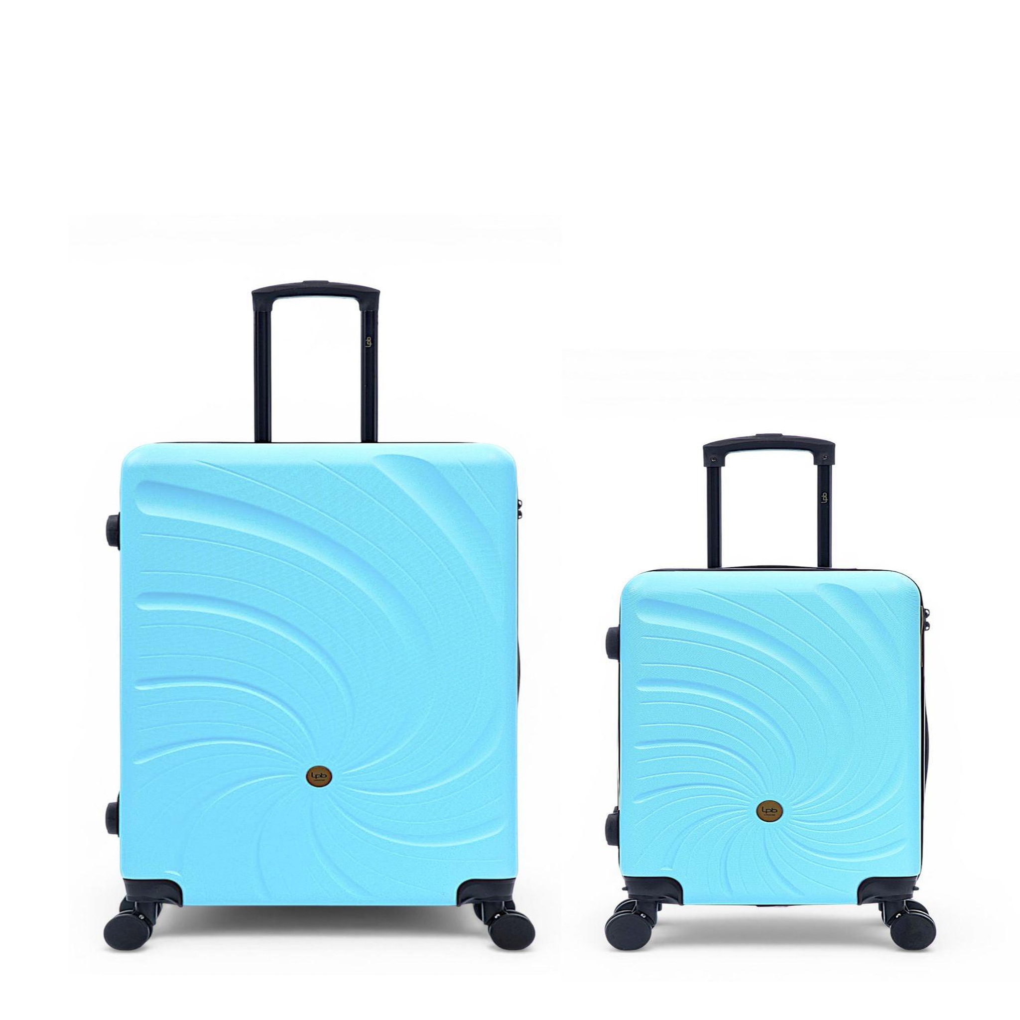 LES P'TITES BOMBES LPB Lot de 2 Valises Rigides Grand Format et Cabine SERENA