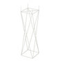 Voir la diapositive 1 : Paris Prix Cache-Pot en Métal  Support Croix  55cm Blanc