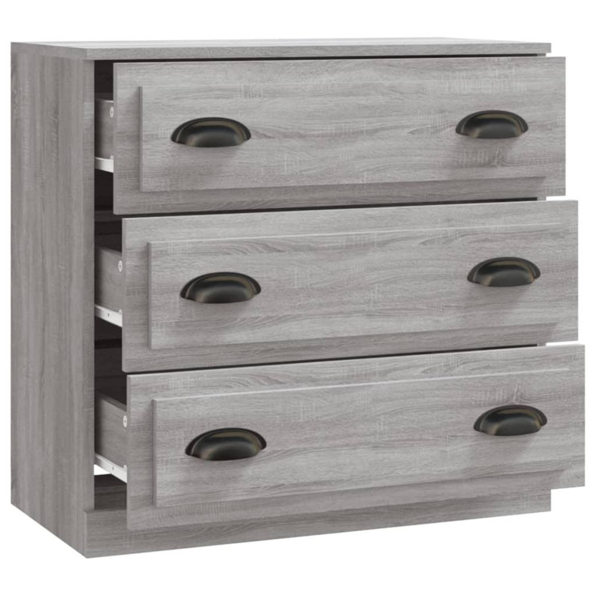 VIDAXL Buffet sonoma gris 70x35,5x67,5 cm bois d'ingenierie