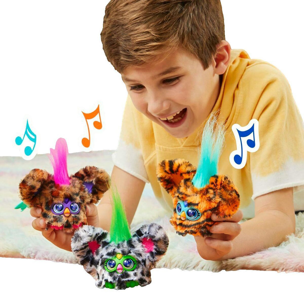 HASBRO Peluche interactive Hasbro Furby Furblets Bam-Boo blanche