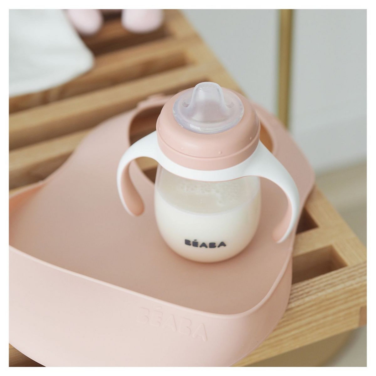 BEABA Bavoir en silicone