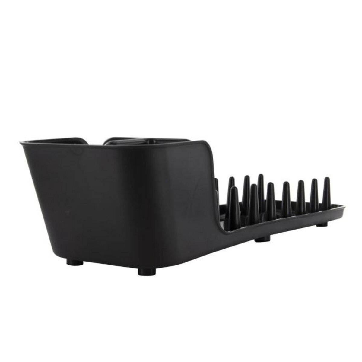 Paris Prix Égouttoir à Vaisselle Design  Pratique  44cm Noir