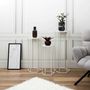 Voir la diapositive 3 : The Home Deco Factory Lot de 3 sellettes gigognes métal blanc