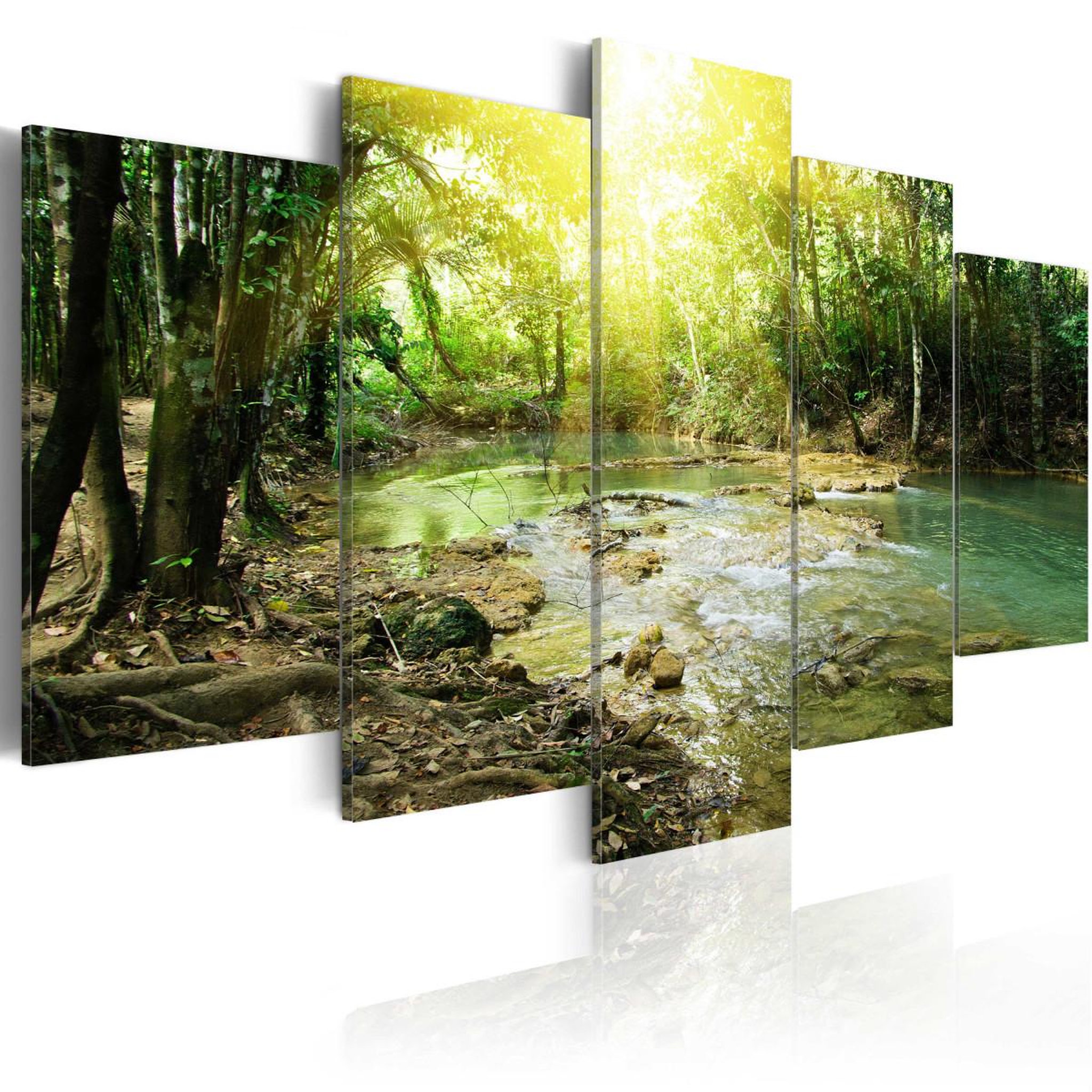 Voir la diapositive 1 : Paris Prix Tableau imprimé  forest river