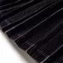 VIDAXL Jupe plissee avec lurex pour enfants noir 128