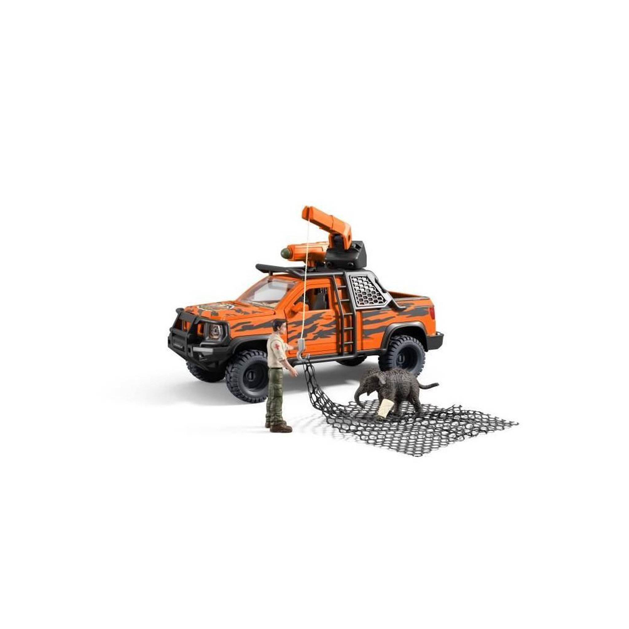Voir la diapositive 2 : Schleich Figurine Aventures en 4x4 dans la jungle, Schleich 42720 Gamme Wild Life